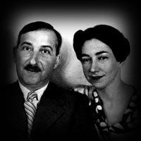 Lotte Altmann und Stefan Zweig